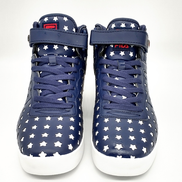 Fila Vulc 13 Star Sneakers America Blue & Red 9.5 - Picture 2 of 7